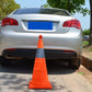 🥳2026 HOT SALE🥳💞50K+ SOLD!🚨🛑 50% OFF! Foldable Reflective Safety Cone – Get FREE LED lights! Seen in fog & darkness. Save lives on highways. A must‑have for every car! 🔆✨