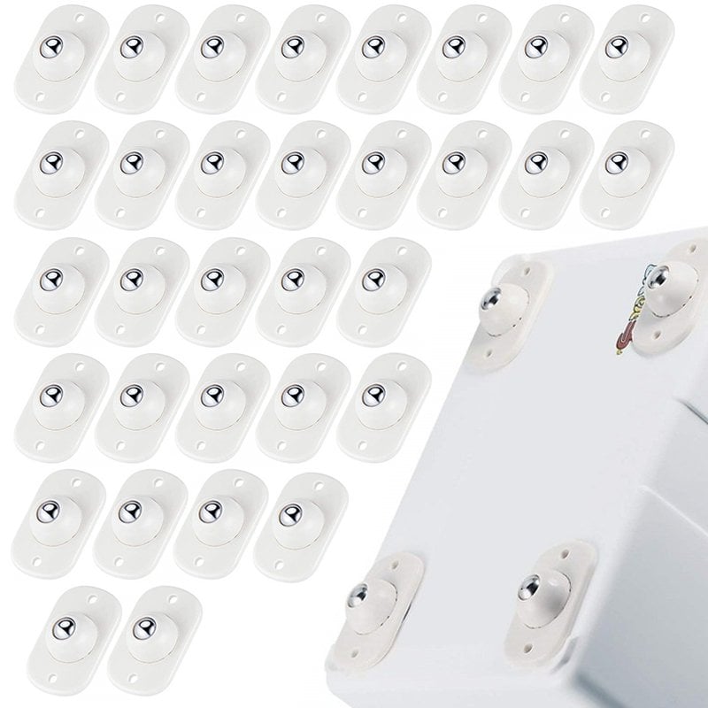 🥳2026 HOT SALE🥳💞50K+ SOLD!🏠🧺 50% OFF! Self‑Adhesive Universal Wheel – 360° rotation, stainless steel ball. Move furniture, planters, cabinets in seconds. A senior’s best helper! 👵🛡️