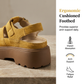 🥳2026 HOT SALE🥳💞50K+ SOLD!👡✨ 50% OFF! Platform Chunky Sandals – 5cm height boost, anti‑slip lug sole, breathable caged upper. Walk tall & comfy! 🌸💪