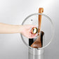 🥳2026 HOT SALE🥳💞50K+ SOLD! 🍳🧺 50% OFF! Kitchen Utensil Holder – holds pot lids, spatulas & cutting boards upright. Thickened stainless steel – stable, no tipping. Saves counter space – no more messy worktops! ✨🏠