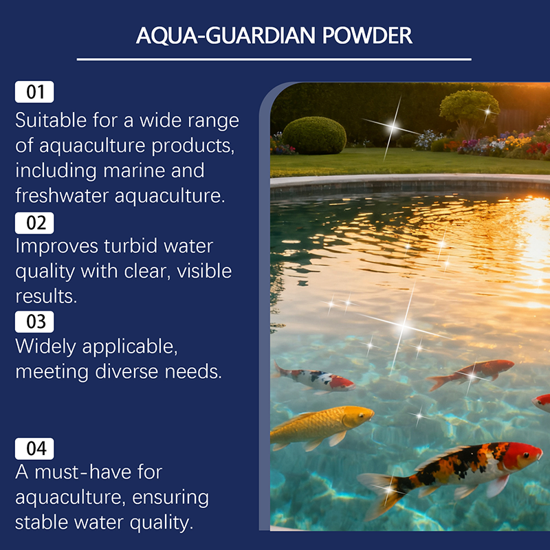 🥳2026 HOT SALE🥳💞50K+ SOLD!🐟🦐 50% OFF! Aqua‑Guardian Pro Water Clarifier – Clears cloudy water instantly. Safe for fish & shrimp. Chemical‑free. 100g. 🌊✨