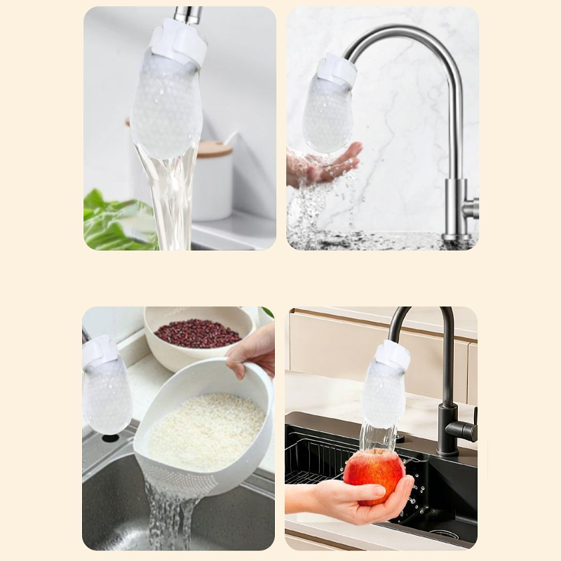 🥳2026 HOT SALE🥳💞50K+ SOLD! 🚰💧 50% OFF! Anti-Splash Kitchen Faucet Cotton Filter – Multi-layer PP cotton removes rust, sediment & impurities. Protects your tap water – cleaner, safer, better taste! 🛡️✨