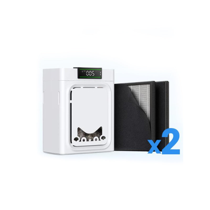 🥳2026 HOT SALE🥳💞50K+ SOLD! 🐕💨 50% OFF! Pet Air Purifier – Captures dander, hair & neutralises litter box odours. Dual HEPA filtration, washable pre-filter – fresh air for you & your furry friend! 🛡️✨