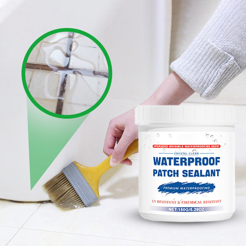 🥳2026 HOT SALE🥳💞50K+ SOLD! 🔧✨ 50% OFF! Transparent Anti‑Leakage Waterproof Sealant – Clear finish blends seamlessly, self‑leveling formula fills gaps & cracks. Works on wood, tile, glass & metal – waterproof protection without the mess! 🏠💪