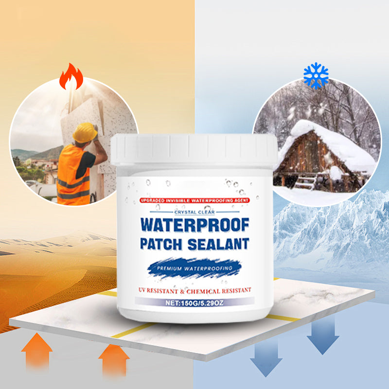 🥳2026 HOT SALE🥳💞50K+ SOLD! 🔧✨ 50% OFF! Transparent Anti‑Leakage Waterproof Sealant – Clear finish blends seamlessly, self‑leveling formula fills gaps & cracks. Works on wood, tile, glass & metal – waterproof protection without the mess! 🏠💪