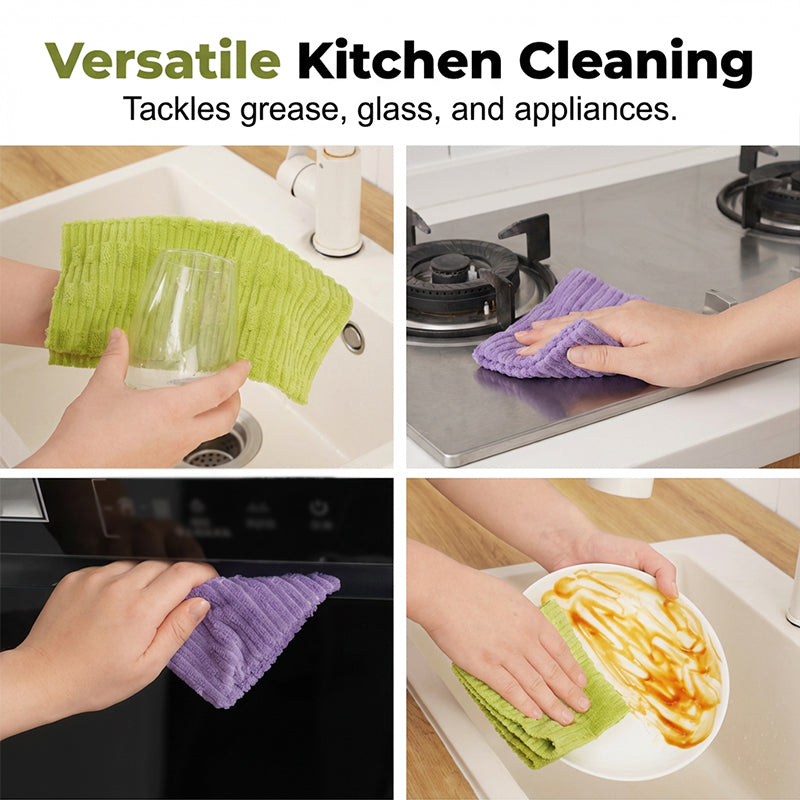 🥳2026 HOT SALE🥳💞50K+ SOLD!🧼✨ 50% OFF! Multipurpose Tear‑Off Cleaning Cloth Roll – Strong absorbent, pre‑cut sheets, reusable. No more messy rags – just tear, wipe & toss! 🧽💨