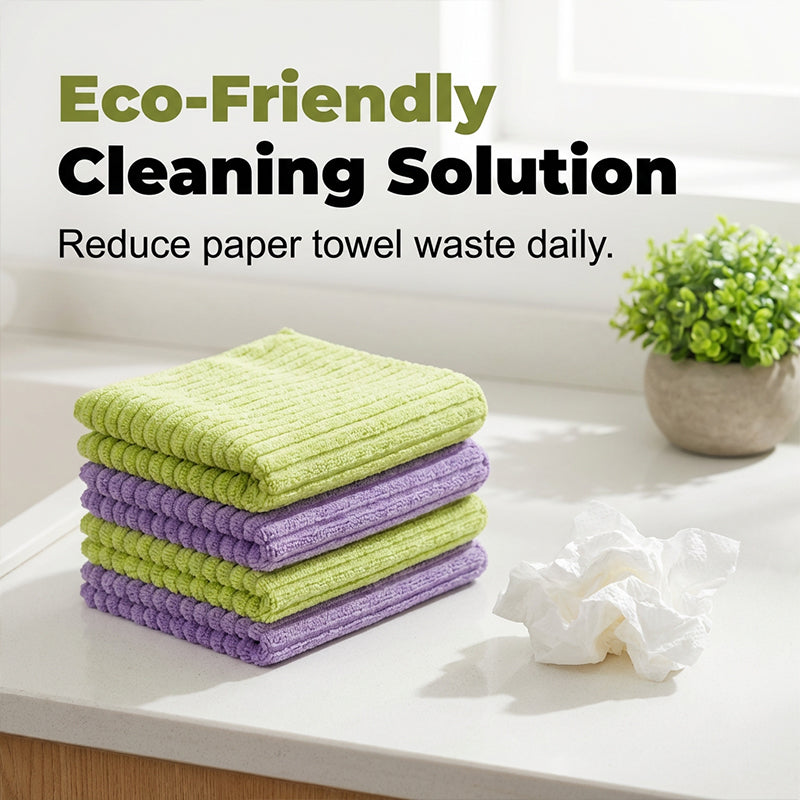 🥳2026 HOT SALE🥳💞50K+ SOLD!🧼✨ 50% OFF! Multipurpose Tear‑Off Cleaning Cloth Roll – Strong absorbent, pre‑cut sheets, reusable. No more messy rags – just tear, wipe & toss! 🧽💨