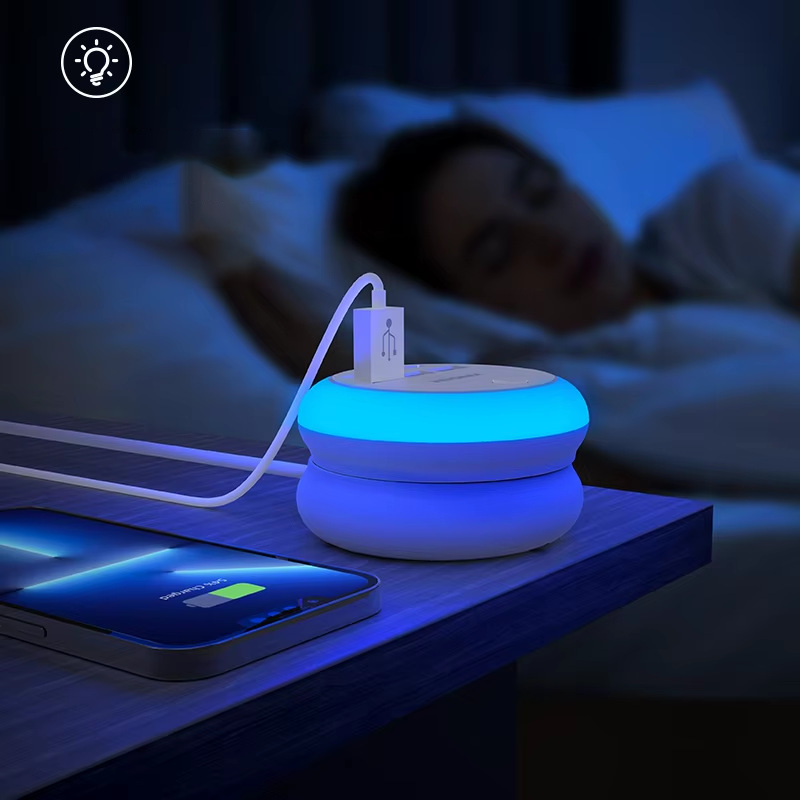 🥳2026 HOT SALE🥳💞50K+ SOLD!🌙💡 50% OFF! 6‑in‑1 Charging Station – 3 Type‑C + 3 USB‑A, smart distribution. 8‑colour ambient light, perfect for bedside or desk. No more hunting for plugs! 🌟💚