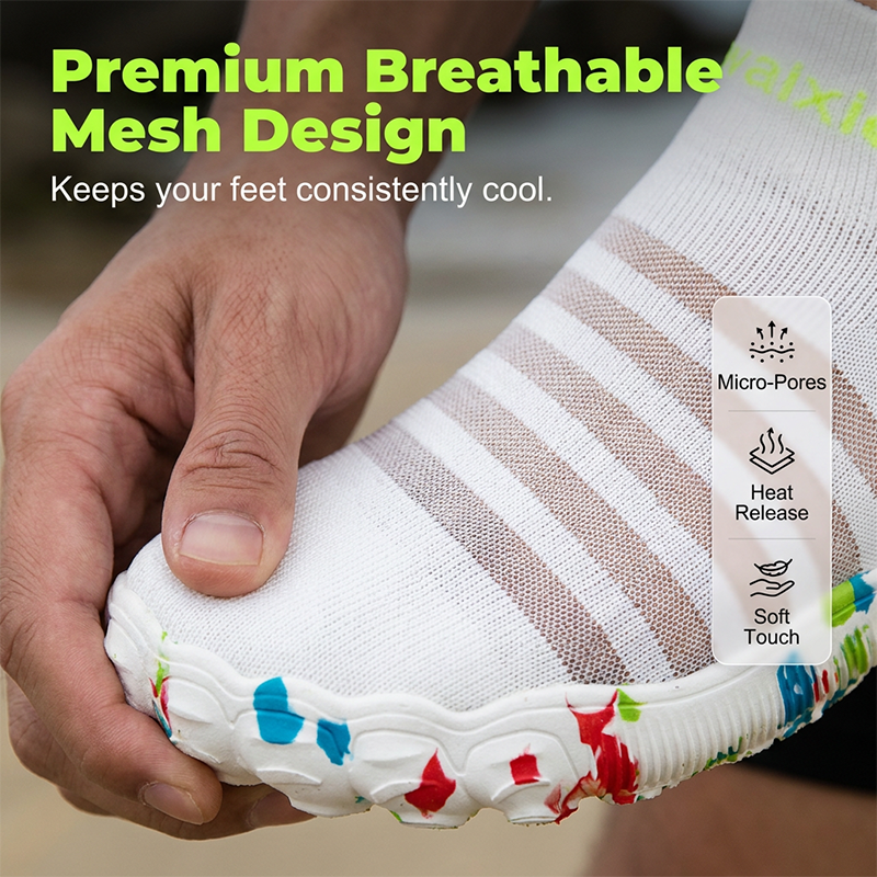 🥳2026 HOT SALE🥳💞50K+ SOLD!🌊⛱️ 50% OFF! Unisex Breathable Water Shoes – 3D mesh upper, drainage holes & anti‑slip sole. Perfect for beach, pool & river walks – safe & comfy! 👟✨