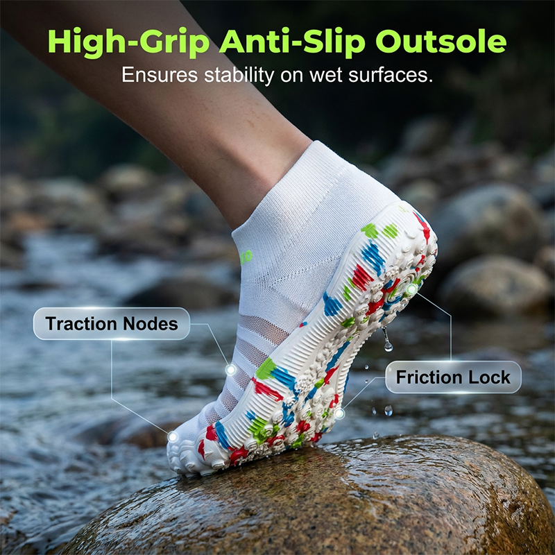 🥳2026 HOT SALE🥳💞50K+ SOLD!🌊⛱️ 50% OFF! Unisex Breathable Water Shoes – 3D mesh upper, drainage holes & anti‑slip sole. Perfect for beach, pool & river walks – safe & comfy! 👟✨