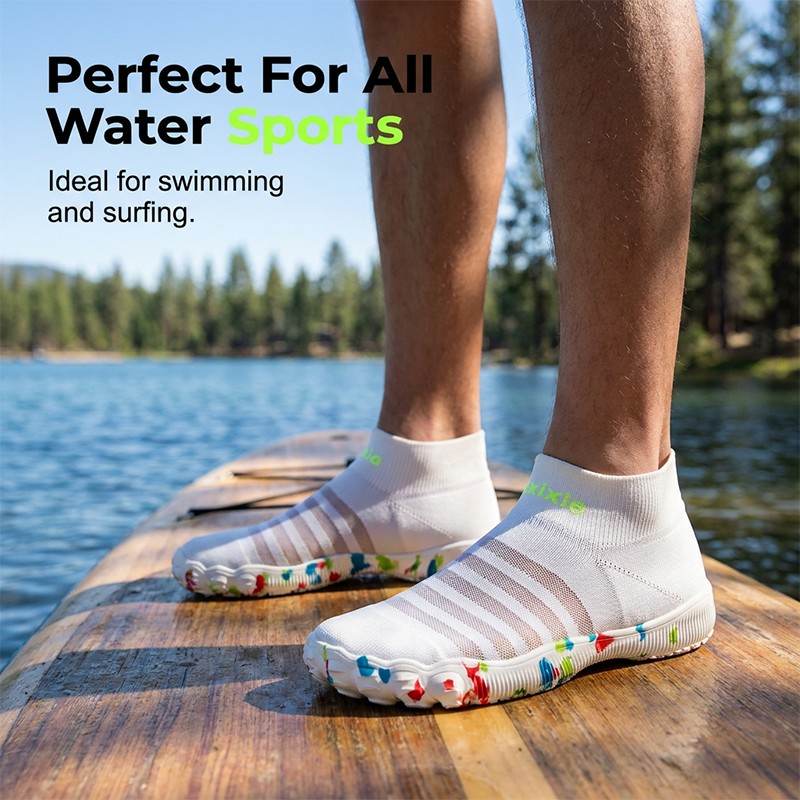🥳2026 HOT SALE🥳💞50K+ SOLD!🌊⛱️ 50% OFF! Unisex Breathable Water Shoes – 3D mesh upper, drainage holes & anti‑slip sole. Perfect for beach, pool & river walks – safe & comfy! 👟✨