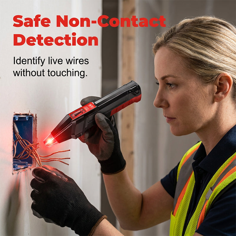 🥳2026 HOT SALE🥳💞50K+ SOLD!⚡🔍 50% OFF! Digital Circuit Breaker Finder & Outlet Tester – Accurately locates breakers & tests wiring. No more guessing – save on electrician call‑out fees! 🛡️✨