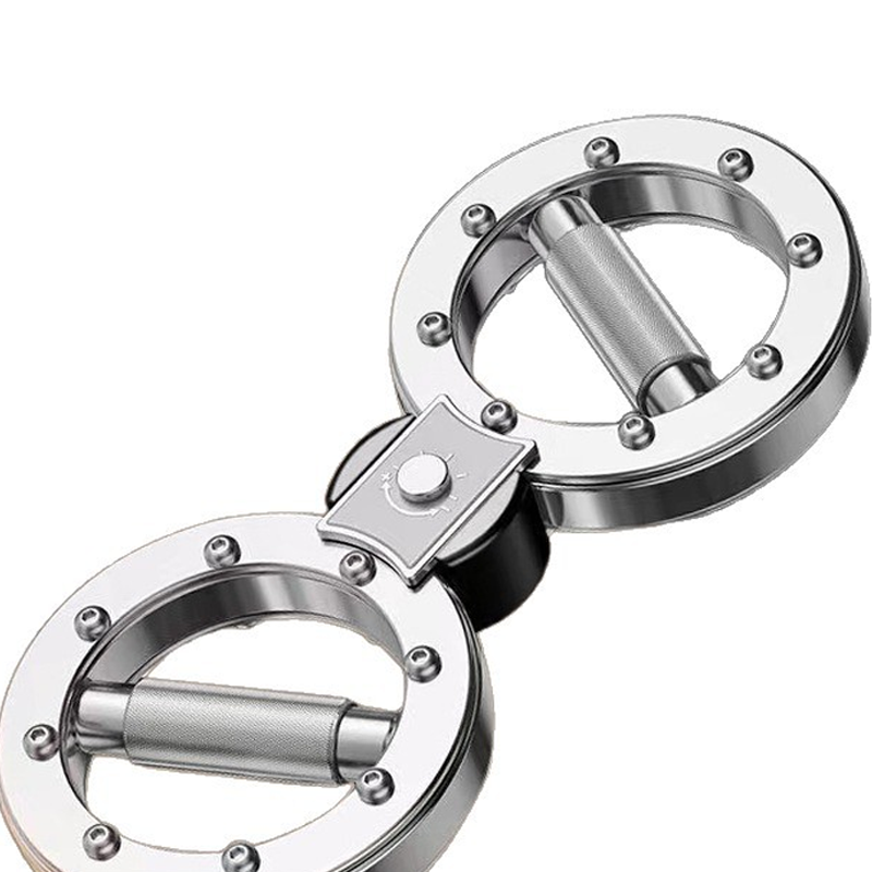 🥳2026 HOT SALE🥳💞50K+ SOLD! 💪🏋️ 50% OFF! Adjustable Arm & Chest Exerciser – 12LB resistance, 360° rotating grips & compact design. Train forearms, wrists & grip at home or office! 🛡️✅