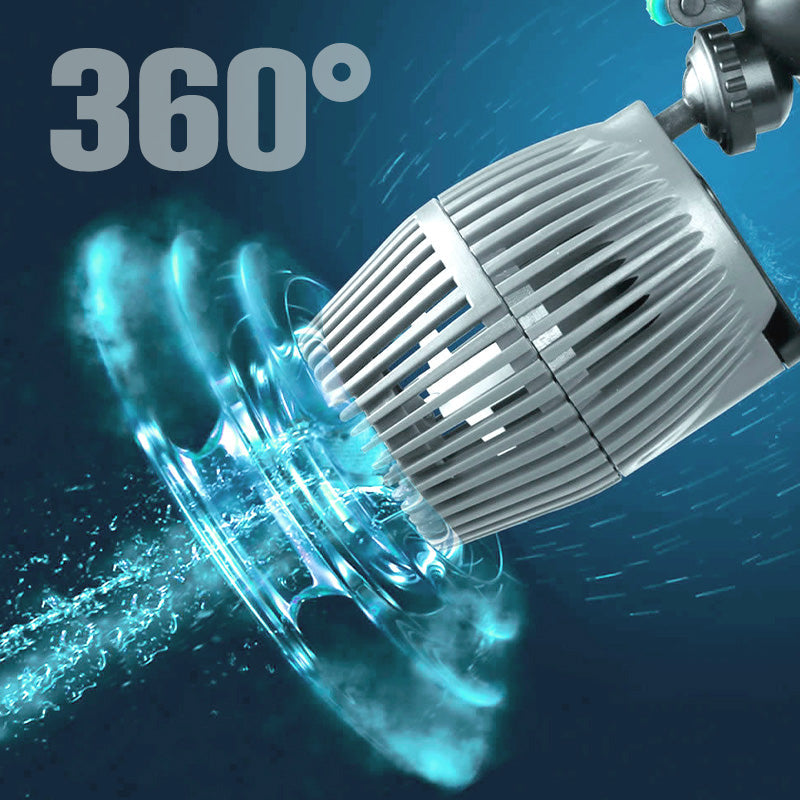 🥳2026 HOT SALE🥳💞50K+ SOLD!🐠🌊 50% OFF! Aquarium Mini Wave Maker – 360° silent circulation, energy‑saving motor. Healthier fish & plants. A reef whisperer! 🌟💧