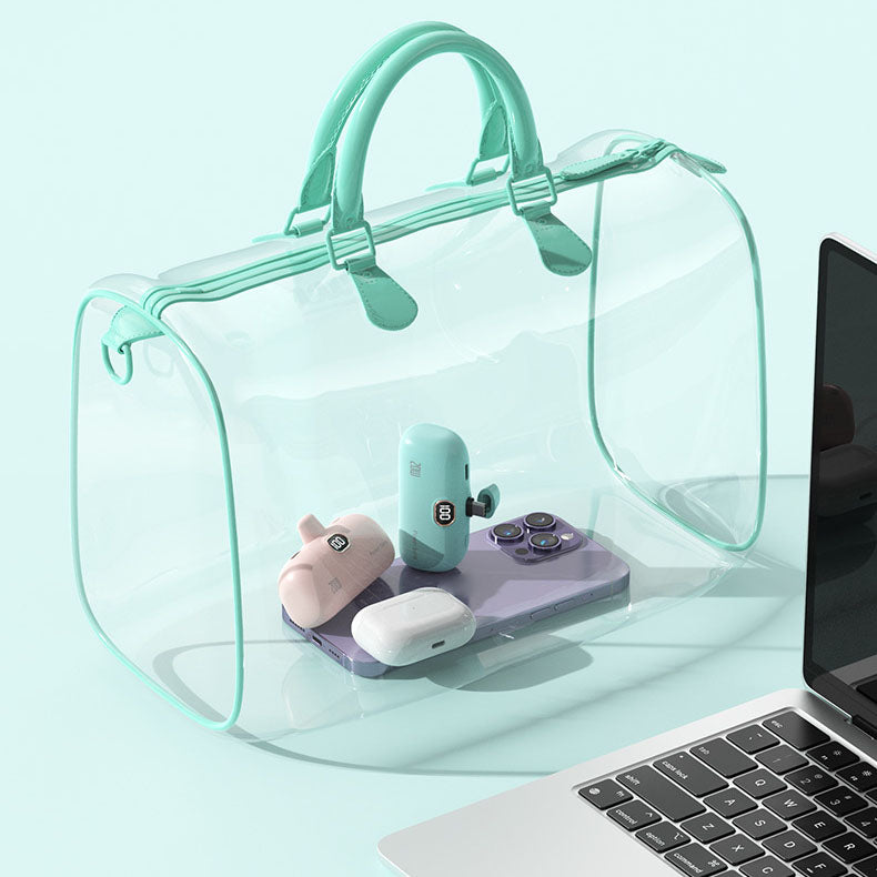 🥳2026 HOT SALE🥳💞50K+ SOLD!💖🔌 50% OFF! Portable 5000mAh Power Bank – Wireless charge, digital display. Tiny as lipstick, huge power. Never run out of juice! 🚀💎