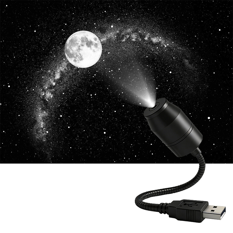 🥳2026 HOT SALE🥳💞50K+ SOLD!🚗🌌 50% OFF! USB Car Roof Star Projector – 360° bendable, moon & stars. Romantic night drives! ✨🔭