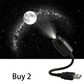 🥳2026 HOT SALE🥳💞50K+ SOLD!🚗🌌 50% OFF! USB Car Roof Star Projector – 360° bendable, moon & stars. Romantic night drives! ✨🔭