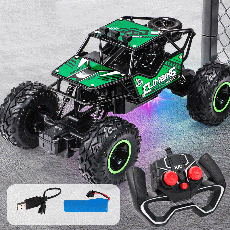 🥳2026 HOT SALE🥳💞50K+ SOLD! 🚗🏔️ 50% OFF! RC Off-Road Car – climbs rocks, grass, gravel & dirt with ease. Oversized TPR tires grip tight, anti-collision frame takes hits – endless outdoor fun for kids & grandkids! 🔋🎮