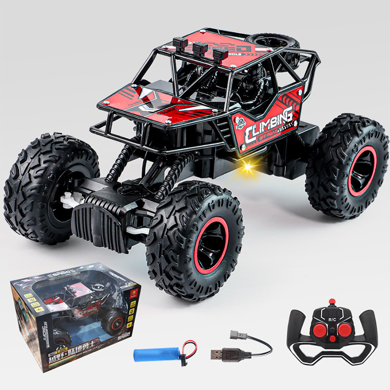 🥳2026 HOT SALE🥳💞50K+ SOLD! 🚗🏔️ 50% OFF! RC Off-Road Car – climbs rocks, grass, gravel & dirt with ease. Oversized TPR tires grip tight, anti-collision frame takes hits – endless outdoor fun for kids & grandkids! 🔋🎮