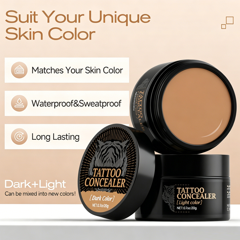 🥳2026 HOT SALE🥳💞50K+ SOLD!🎨🛡️ 50% OFF! Waterproof Scar Concealer – Dual‑shade custom match, covers scars & birthmarks. Sweat‑proof, all‑day wear. 💪✨