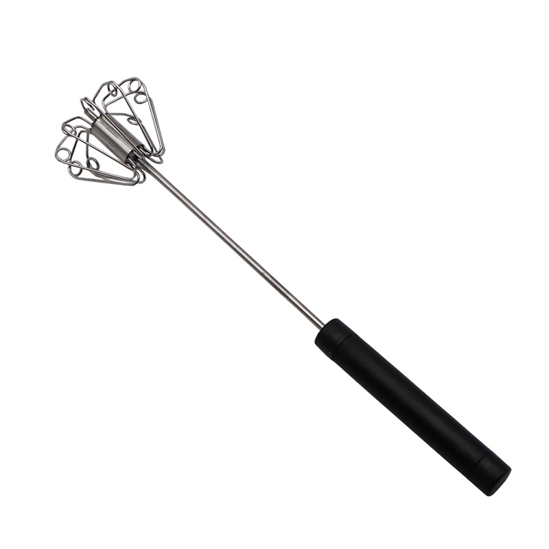 🥳2026 HOT SALE🥳💞50K+ SOLD!🥚💪 50% OFF! Semi‑Automatic Hand Egg Beater – Press & spin, no electricity. Whisk eggs & cream in seconds. Save your wrists! ✨🧁