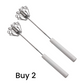 🥳2026 HOT SALE🥳💞50K+ SOLD!🥚💪 50% OFF! Semi‑Automatic Hand Egg Beater – Press & spin, no electricity. Whisk eggs & cream in seconds. Save your wrists! ✨🧁
