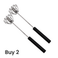 🥳2026 HOT SALE🥳💞50K+ SOLD!🥚💪 50% OFF! Semi‑Automatic Hand Egg Beater – Press & spin, no electricity. Whisk eggs & cream in seconds. Save your wrists! ✨🧁