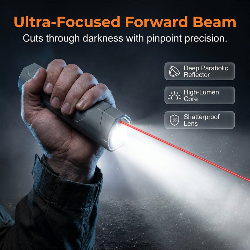 🥳2026 HOT SALE🥳💞50K+ SOLD!🎯⚡ 50% OFF! Infrared Laser Flashlight with COB – Pinpoint laser + wide floodlight, magnetic mount. Compact & powerful. A pocket‑sized utility beast! 💪🌟
