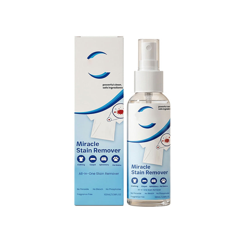 🥳2026 HOT SALE🥳💞50K+ SOLD!💥✨ 50% OFF! Miracle Stain Remover Spray – Lifts grease, wine & coffee in seconds. No scrubbing, just spray & watch it disappear! 🧼💪