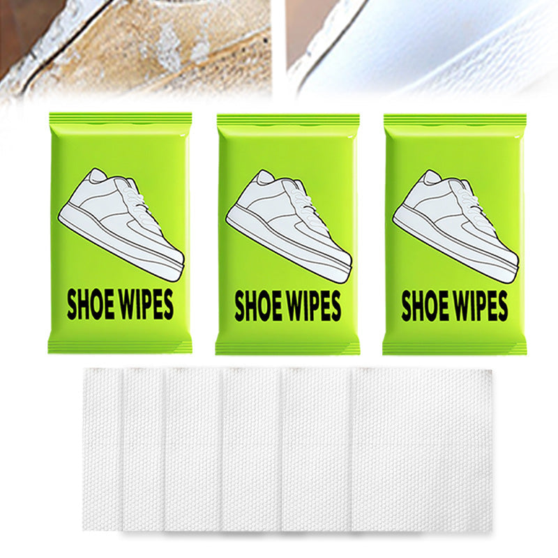 🥳2026 HOT SALE🥳💞50K+ SOLD!👟🧼 50% OFF! Quick‑Clean Shoe Wipes – No water, no scrubbing. Removes dirt & stains instantly. Gentle on leather, suede & canvas. A must‑have for outings! 💨✨