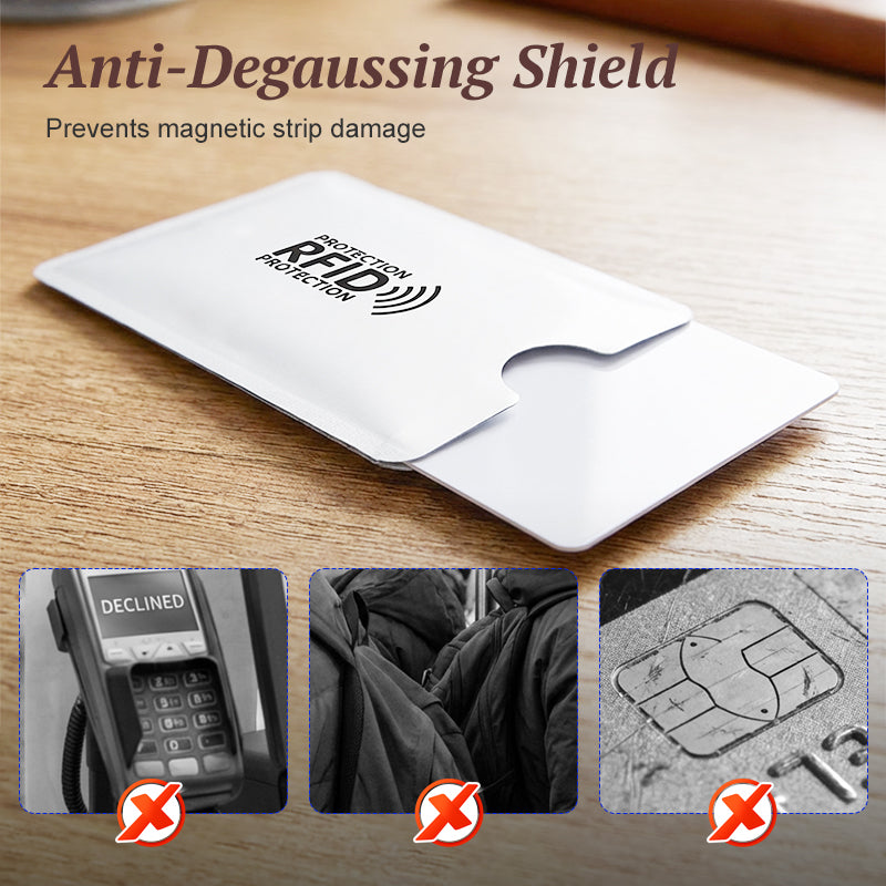 🥳2026 HOT SALE🥳💞50K+ SOLD!🛡️💳 50% OFF! RFID‑Blocking Credit Card Holder – Shields your cards from digital pickpockets. Slim, durable & travel‑friendly – secure your identity! 🔒✨