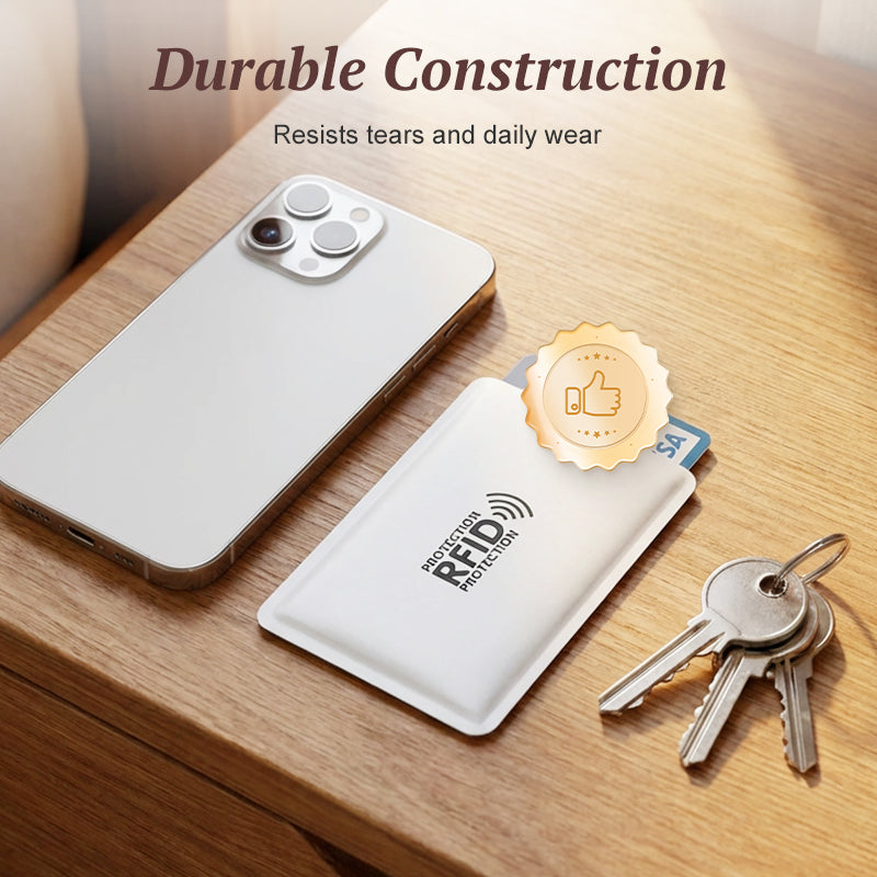 🥳2026 HOT SALE🥳💞50K+ SOLD!🛡️💳 50% OFF! RFID‑Blocking Credit Card Holder – Shields your cards from digital pickpockets. Slim, durable & travel‑friendly – secure your identity! 🔒✨