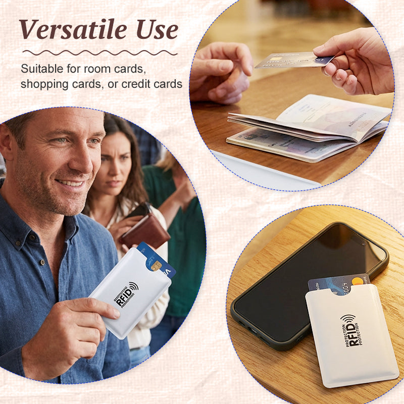 🥳2026 HOT SALE🥳💞50K+ SOLD!🛡️💳 50% OFF! RFID‑Blocking Credit Card Holder – Shields your cards from digital pickpockets. Slim, durable & travel‑friendly – secure your identity! 🔒✨