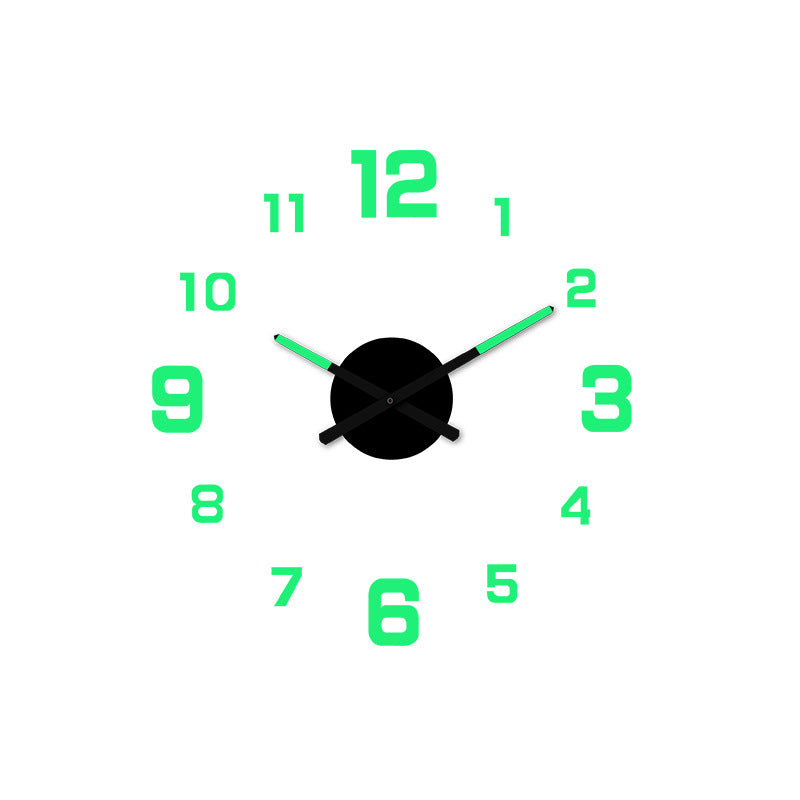🥳2026 HOT SALE🥳💞50K+ SOLD!🏡🌙 50% OFF! DIY Acrylic Wall Clock Set – 3D depth, no ticking. Luminous option, damage‑free mount. Perfect for peaceful nights! 🛌✨