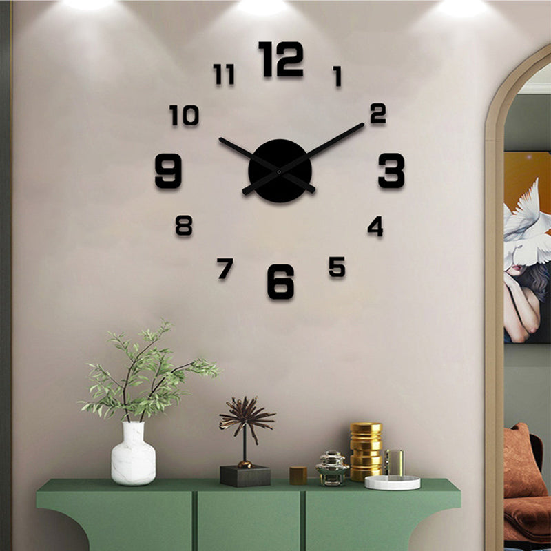 🥳2026 HOT SALE🥳💞50K+ SOLD!🏡🌙 50% OFF! DIY Acrylic Wall Clock Set – 3D depth, no ticking. Luminous option, damage‑free mount. Perfect for peaceful nights! 🛌✨