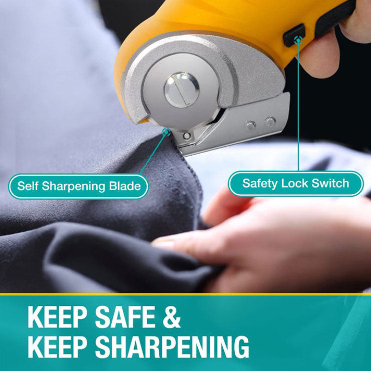 🥳2026 HOT SALE🥳💞50K+ SOLD! ✂️⚡ 50% OFF! Cordless Electric Scissors – cuts through cardboard, leather & carpet with ease. No more hand strain, no more struggling – just effortless cutting at the squeeze of a trigger! 🖐️💪