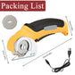 🥳2026 HOT SALE🥳💞50K+ SOLD! ✂️⚡ 50% OFF! Cordless Electric Scissors – cuts through cardboard, leather & carpet with ease. No more hand strain, no more struggling – just effortless cutting at the squeeze of a trigger! 🖐️💪