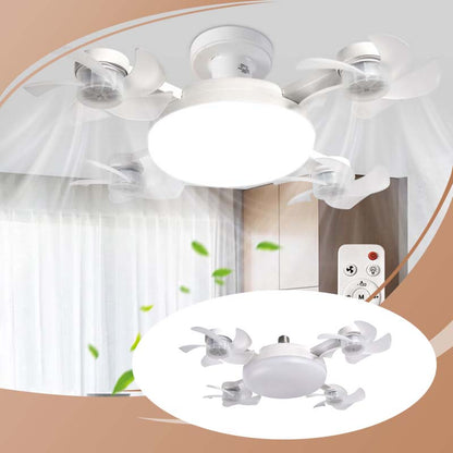 🥳2026 HOT SALE🥳💞50K+ SOLD!💡🌬️ 50% OFF! Remote‑Controlled LED Ceiling Fan Light – Foldable blades, dimmable & timer. Saves energy, elegant design. A smart home upgrade! 🏠✨