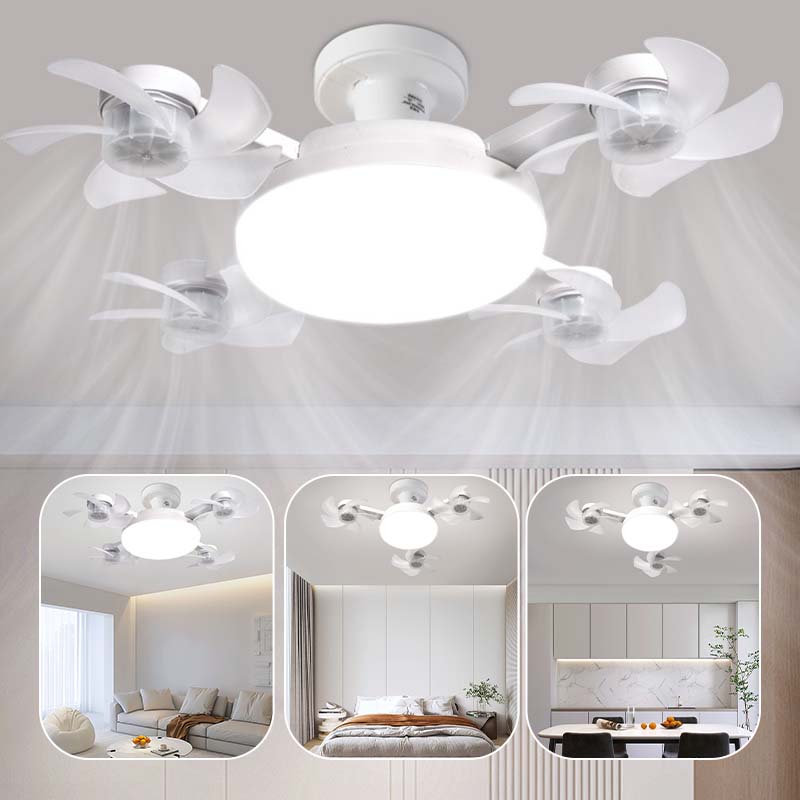 🥳2026 HOT SALE🥳💞50K+ SOLD!💡🌬️ 50% OFF! Remote‑Controlled LED Ceiling Fan Light – Foldable blades, dimmable & timer. Saves energy, elegant design. A smart home upgrade! 🏠✨