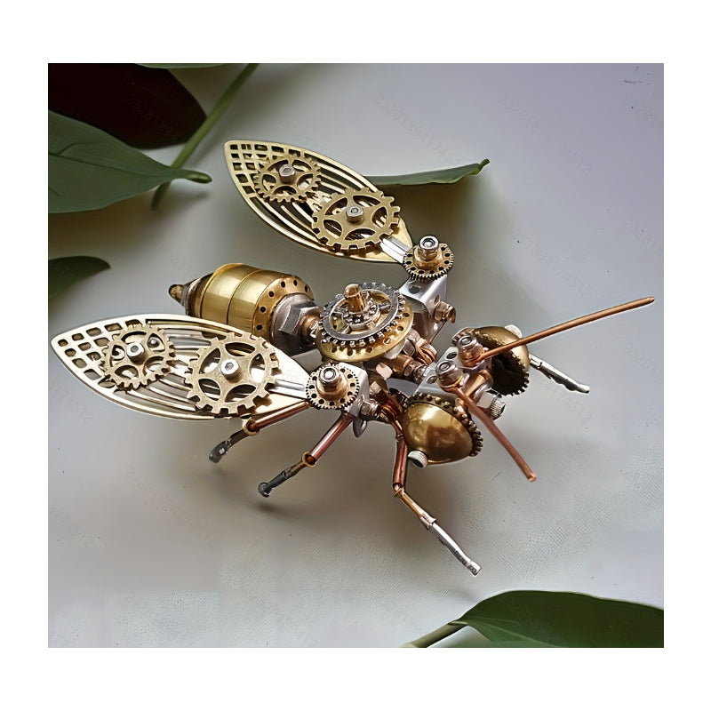 🥳2026 HOT SALE🥳💞50K+ SOLD! 🐝⚙️ 50% OFF! 3D Metal Bee Puzzle Assembly Model Kit – Premium metal alloy, intricate gears & mechanical details. DIY assembly – a rewarding challenge for hobbyists & puzzle lovers! 🔧✨