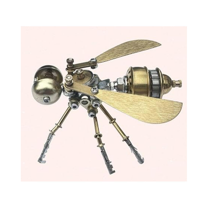 🥳2026 HOT SALE🥳💞50K+ SOLD! 🐝⚙️ 50% OFF! 3D Metal Bee Puzzle Assembly Model Kit – Premium metal alloy, intricate gears & mechanical details. DIY assembly – a rewarding challenge for hobbyists & puzzle lovers! 🔧✨