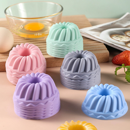 🥳2026 HOT SALE🥳💞50K+ SOLD! 🍩🧁 50% OFF! Silicone Donut Baking Cups – reusable thousands of times, saves you money & reduces waste. No more paper liners – just pop, bake, and enjoy perfect little donuts every time! 🏠💚