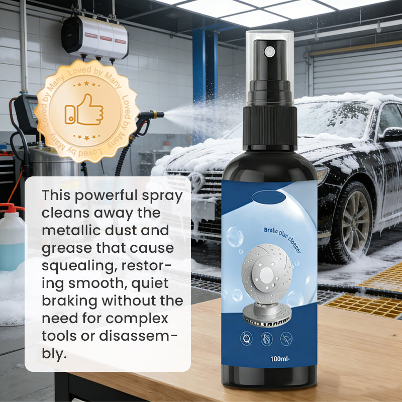 🥳2026 HOT SALE🥳💞50K+ SOLD!🔧🔇 50% OFF! Brake Disc Cleaner Spray – Stop squeaking brakes instantly. Spray on, no disassembly. Saves garage fees! 🛡️✨