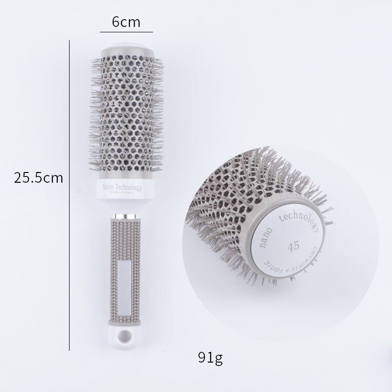🥳2026 HOT SALE🥳💞50K+ SOLD! 💇✨ 50% OFF! Professional Vented Round Hair Brush – boar & nylon bristles, honeycomb vent barrel for fast drying, volume & smooth salon-style blowouts at home! 🛡️💪