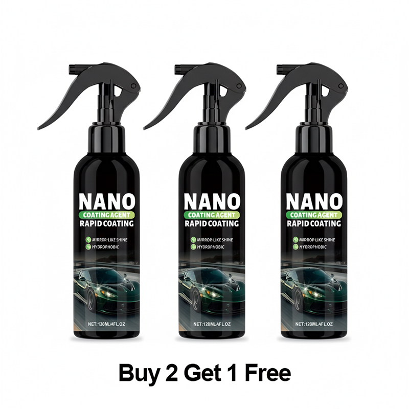 🥳2026 HOT SALE🥳💞50K+ SOLD!🛡️💧 50% OFF! Rapid Nano Ceramic Coating – Long‑lasting protection, wet‑look shine. Easy spray & wipe. Safe for paint, glass & chrome. 🚘✨