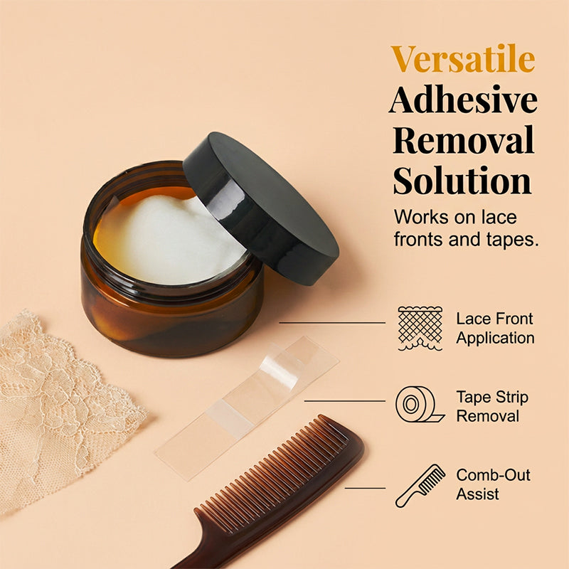 🥳2026 HOT SALE🥳💞50K+ SOLD!🧴✨ 50% OFF! Fast Acting Wig Glue Remover – Melts lace adhesive in seconds, gentle on scalp. Residue‑free, plant‑based formula. 💚💇‍♀️