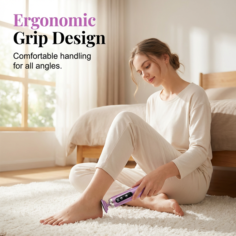 🥳2026 HOT SALE🥳💞50K+ SOLD!🌸✨ LAST DAY SPECIAL PRICE! Multi‑Function Electric Foot Grinder – 5 speeds, 50 grinding pads & LED display. Smooth tough calluses effortlessly – salon results at home! 💅🛡️