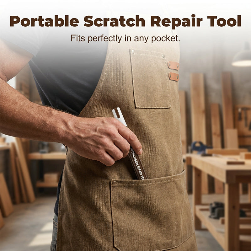 🥳2026 HOT SALE🥳💞50K+ SOLD!🪑🎨 50% OFF! Brown Wood Furniture Scratch Repair Pen – Hides scratches & scuffs instantly. Precision 2mm tip, mess‑free. Furniture looks new again! ✨🖌️