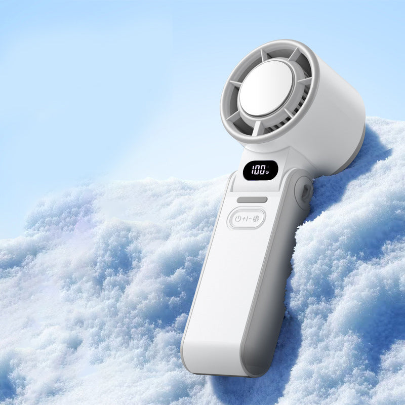 🥳2026 HOT SALE🥳💞50K+ SOLD!🧊❄️ 50% OFF! 3‑in‑1 Cooling Fan – Ice‑touch plate, 100‑level speed. Cools skin instantly. Beat hot flashes & summer heat! 😎💨