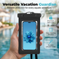 🥳2026 HOT SALE🥳💞50K+ SOLD!📱💧 50% OFF! Universal Waterproof Phone Pouch – Dual snap lock, responsive touch screen. Swim, snap, stay connected! 🌊✨